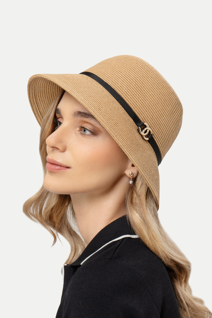 Sombrero Fridah GORRAS MOIXX Marrón 