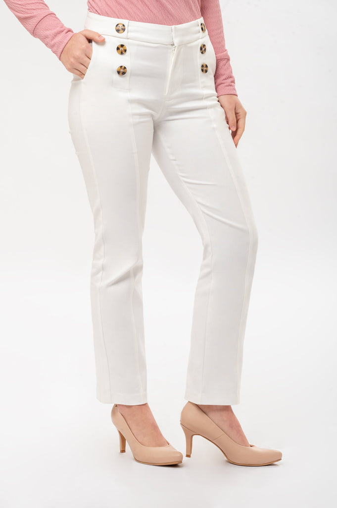 Pantalón Carmen PANTALONES MOIXX Blanco S 