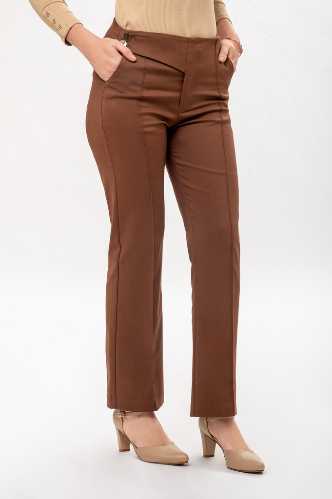 Pantalon Enma PANTALONES MOIXX Marrón S 