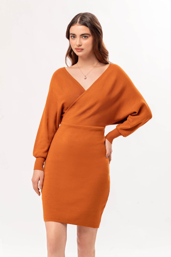 Vestido Margaret VESTIDOS MOIXX Naranja S 