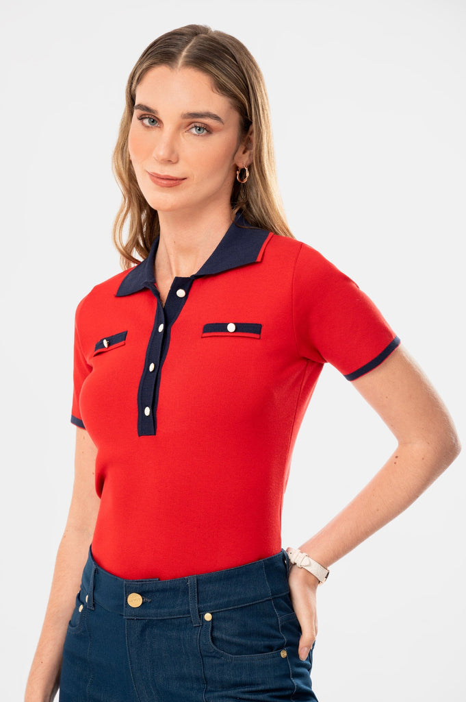 Polo Camisero Flavia POLOS MOIXX Rojo S 