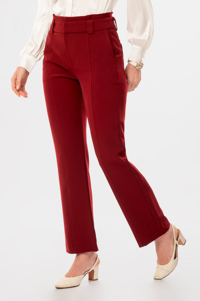 Pantalón Nora PANTALONES MOIXX Rojo oscuro S 