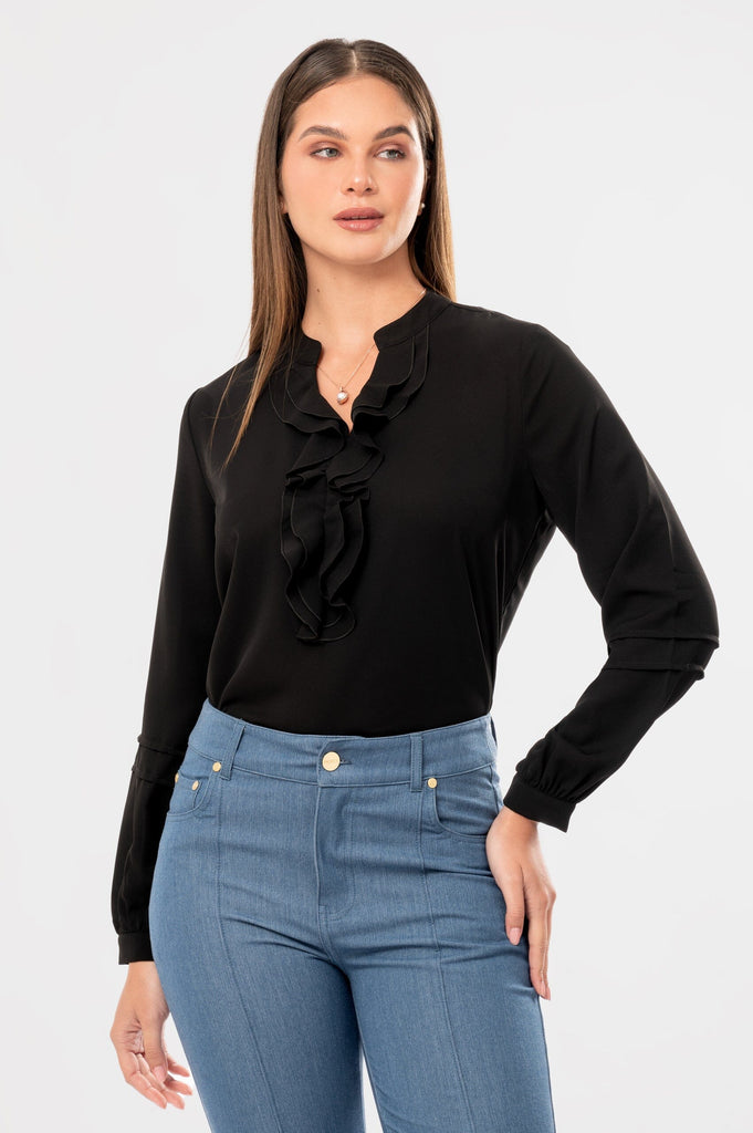 Blusa Roma BLUSAS MOIXX Negro S 