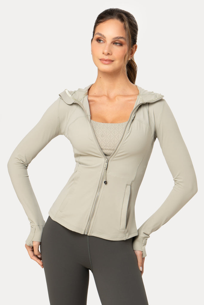 Casaca Carolina CASACAS SUEN Gris Claro S 