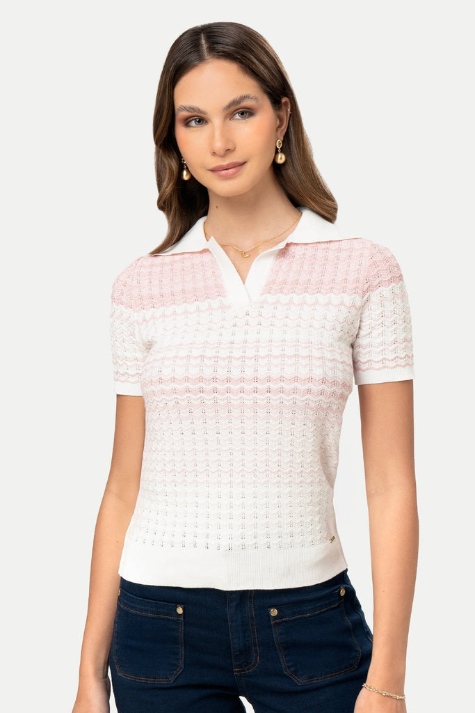 Polo Camisero Tejido Lilo POLOS MOIXX Rosado S 