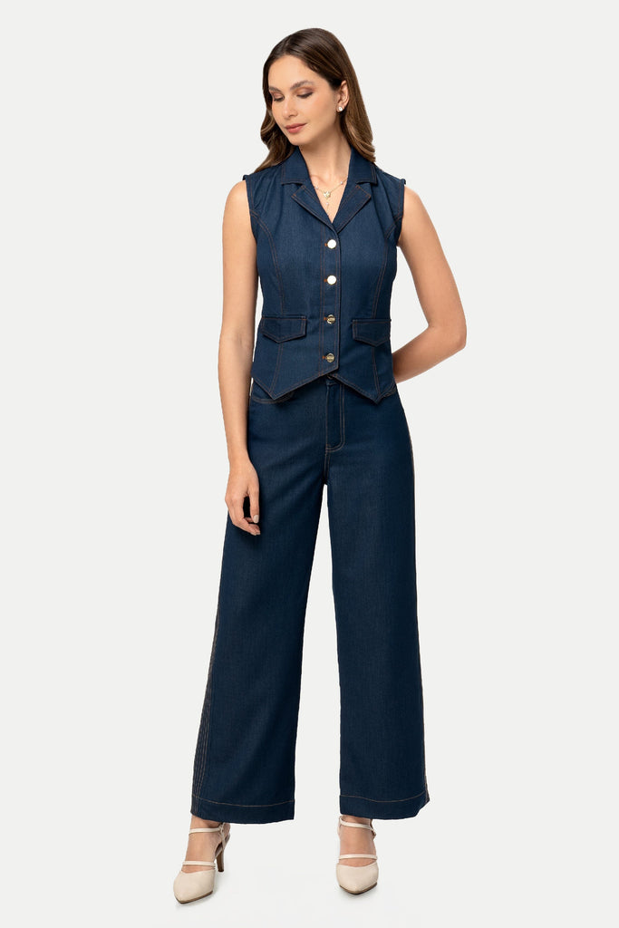 Pantalon Wide Leg Dacia PANTALONES MOIXX 