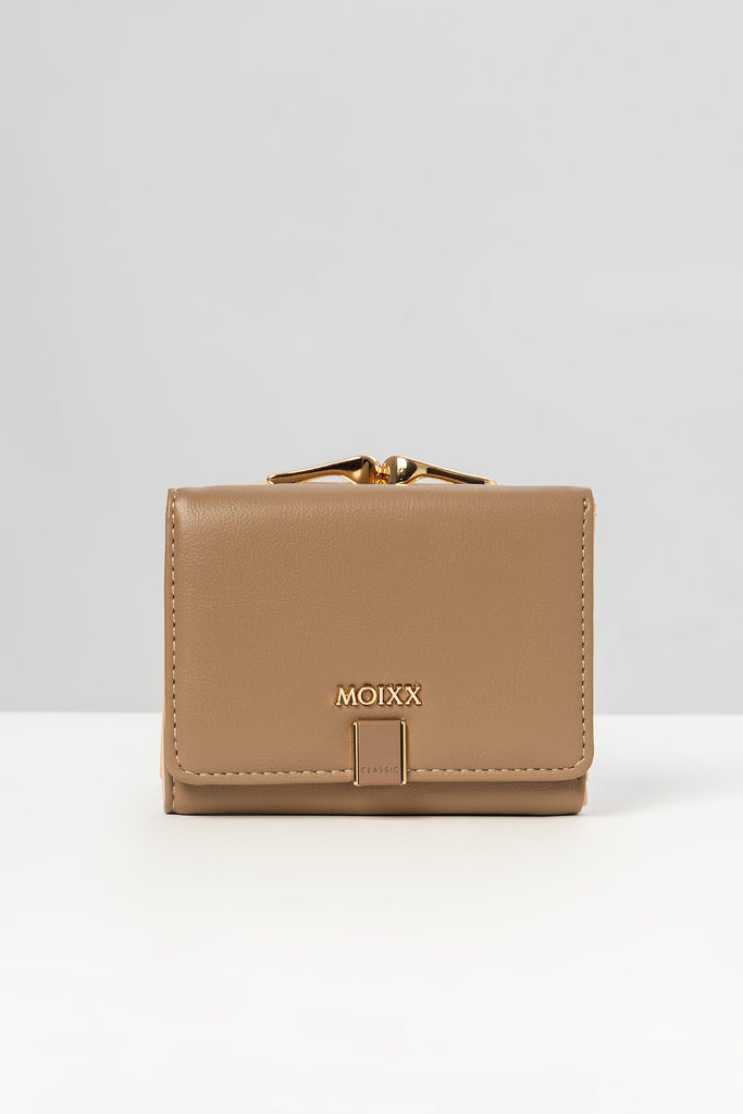 Billetera Marie Small BILLETERAS MOIXX Marron Claro 