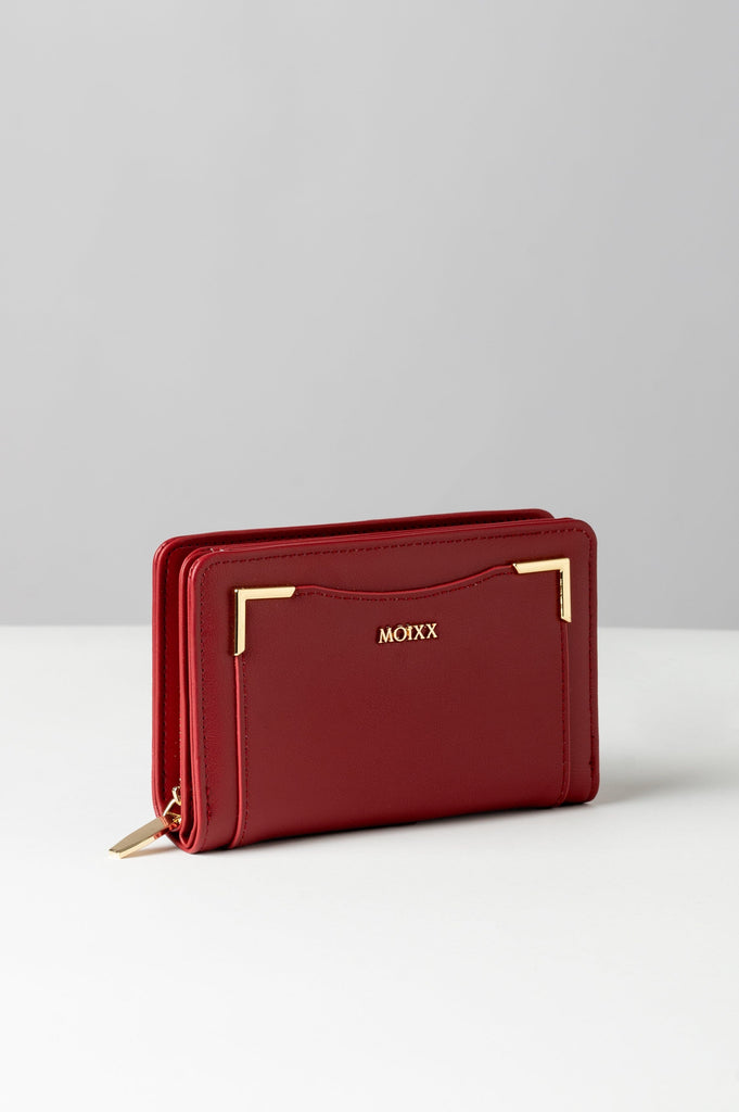 Billetera Mary BILLETERAS MOIXX Rojo 