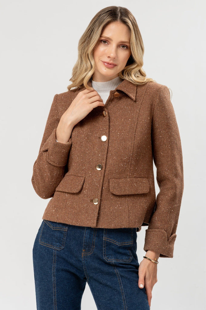 Blazer Kate ABRIGOS & CASACAS MOIXX Marrón S 