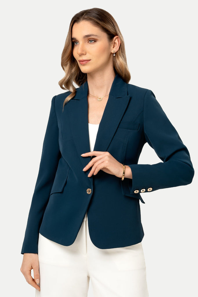 Blazer Regular Fit Jana BLAZERS MOIXX Azul S 