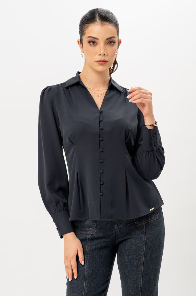 Blusa Aitana BLUSAS MOIXX Azul oscuro S 