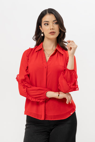 Blusa Amira BLUSAS MOIXX Rojo S 