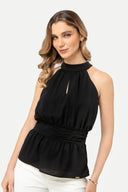 Blusa Halter Cala BLUSAS MOIXX Negro S 