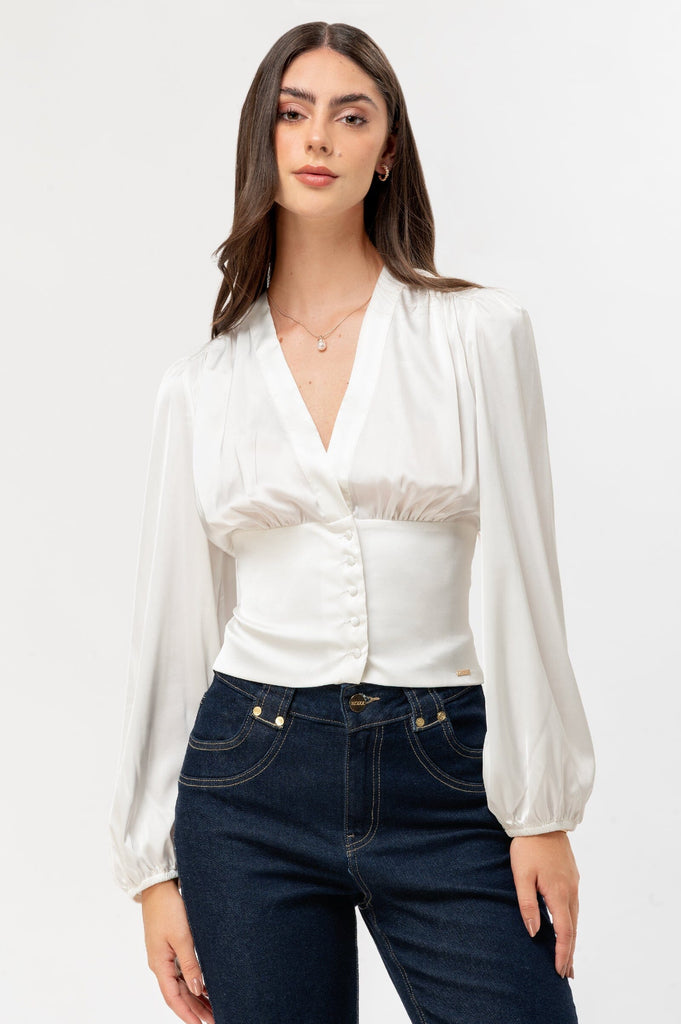 Blusa Leire BLUSAS MOIXX Blanco S 