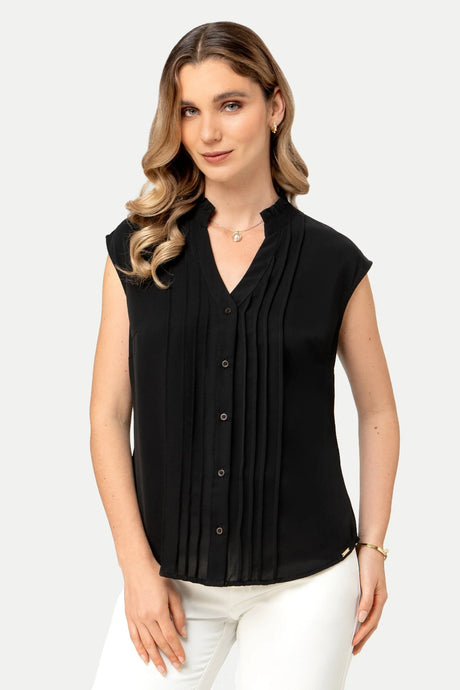 Blusa Manga Cero Gisel BLUSAS MOIXX 