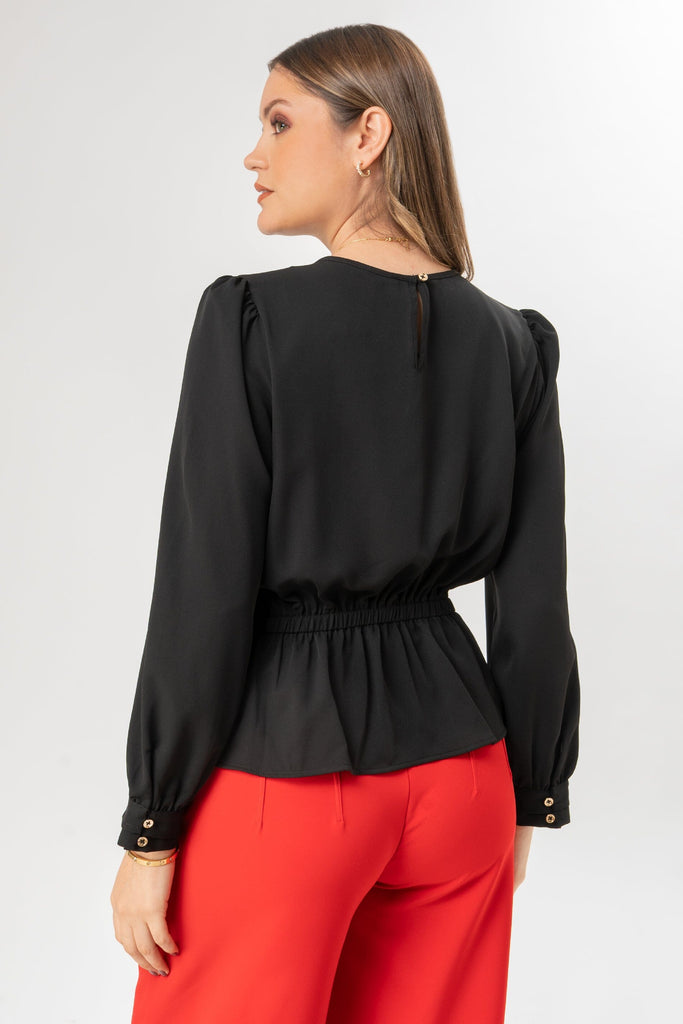 Blusa Manga Larga Luzmila BLUSAS MOIXX 