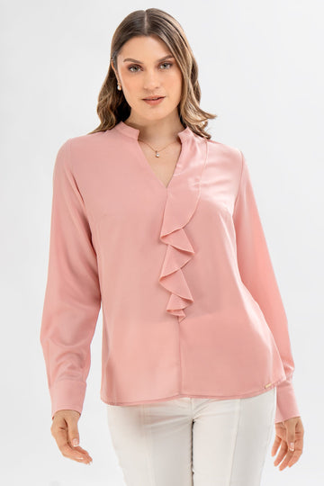 Blusa Manga Larga Vane BLUSAS MOIXX Rosado S 