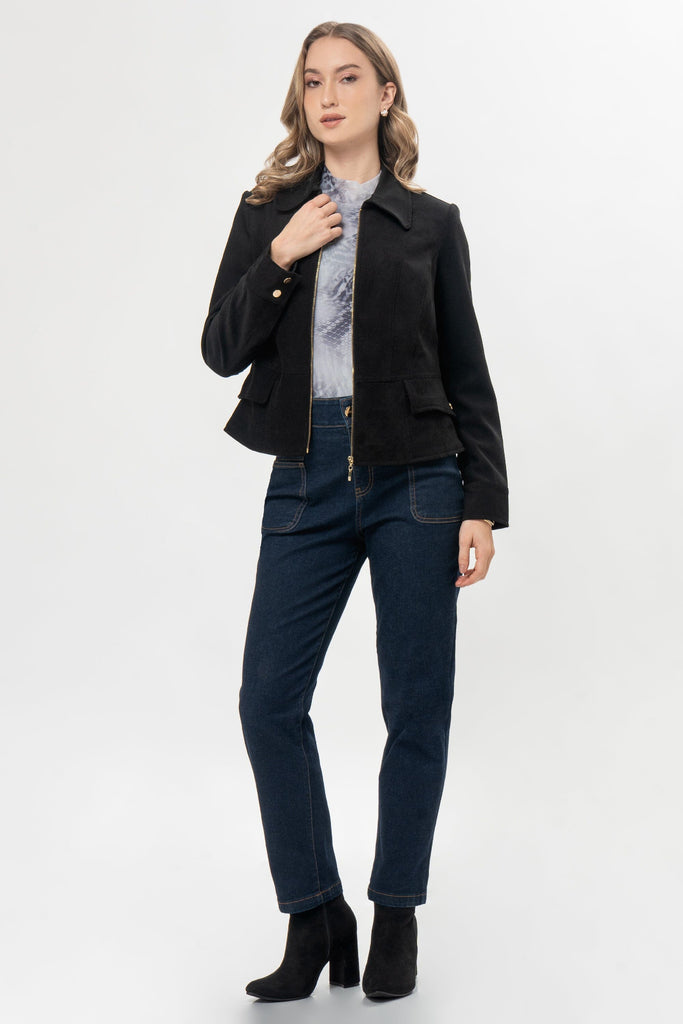 Casaca Regular Fit Mariel CASACAS MOIXX Negro S 