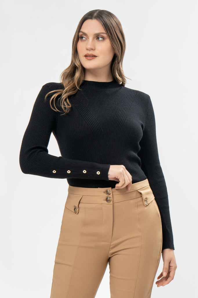 Cafarena Manga Larga Jenna CAFARENAS MOIXX Negro S 