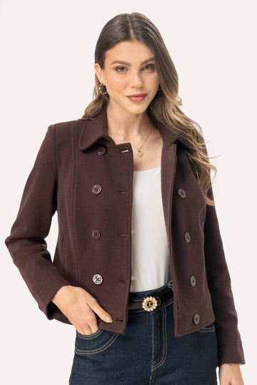 Casaca Regular Fit Ava CASACAS MOIXX Rojo oscuro S 
