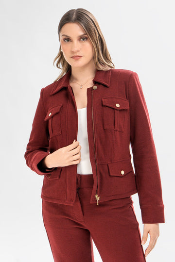 Casaca Regular Fit Milan CASACAS MOIXX Rojo oscuro S 