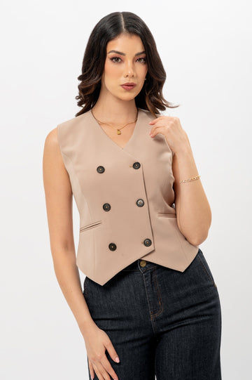 Chaleco Sastre Missy CHALECOS MOIXX Beige S 