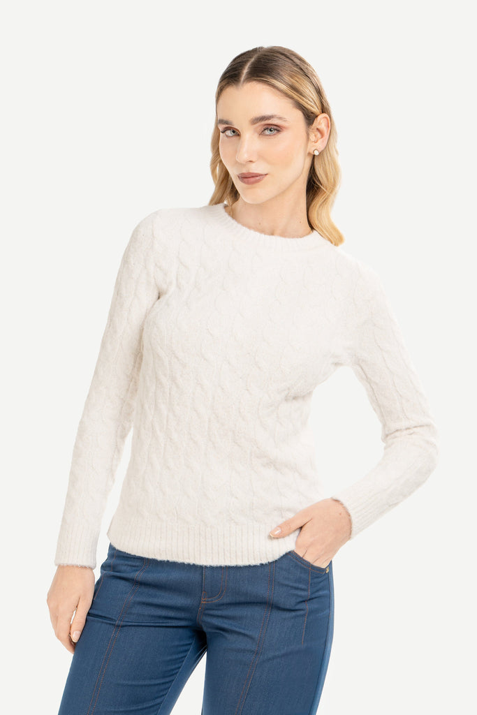 Chompa Crew Neck Luccia CHOMPAS MOIXX Perla S 