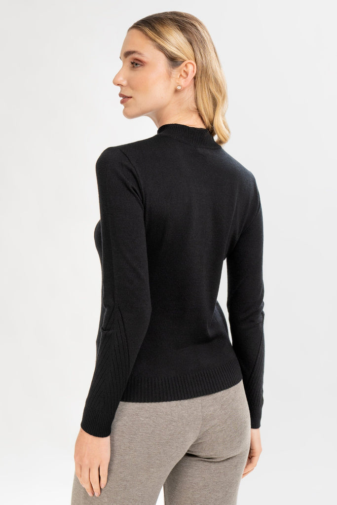 Chompa Cuello Alto Silvana CHOMPAS MOIXX 