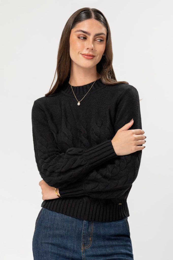 Chompa Regular Fit Luz CHOMPAS MOIXX Negro S 