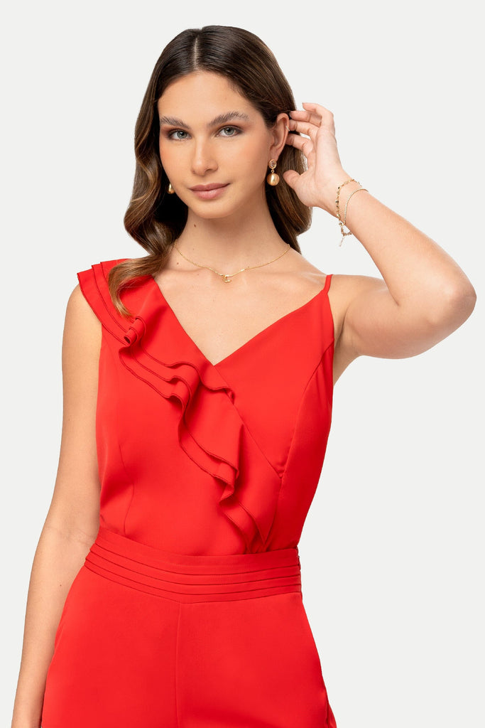 Croptop Suzanne CROPTOPS MOIXX Rojo S 