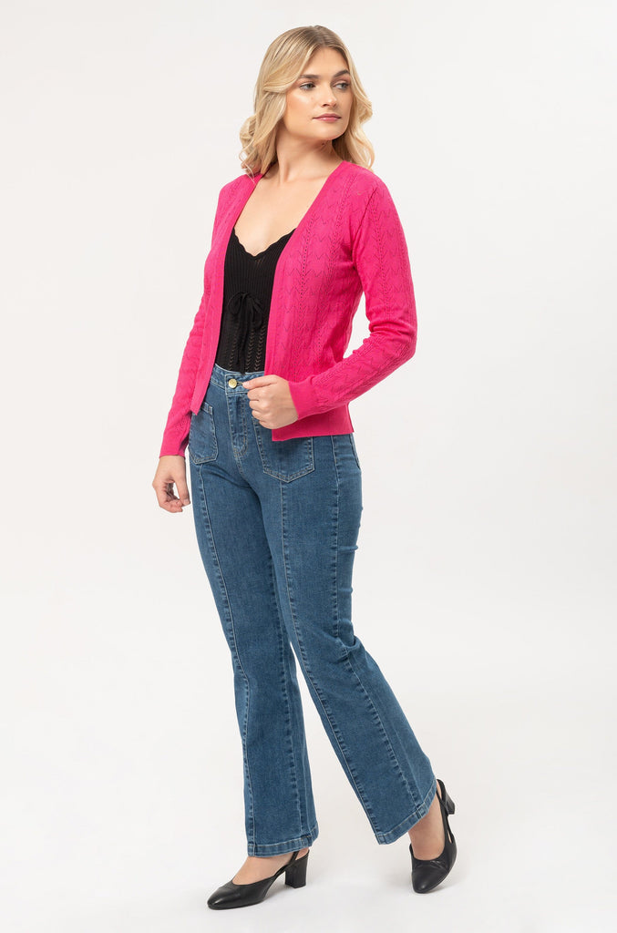 Chaqueta Sharon - Fucsia CARDIGANS MOIXX 