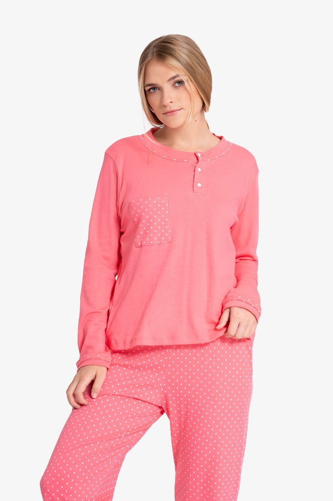 Pijama Set Abi PIJAMAS SUEN Rosado S 