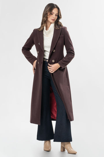 Maxi Abrigo Tamara ABRIGOS MOIXX Rojo oscuro S 