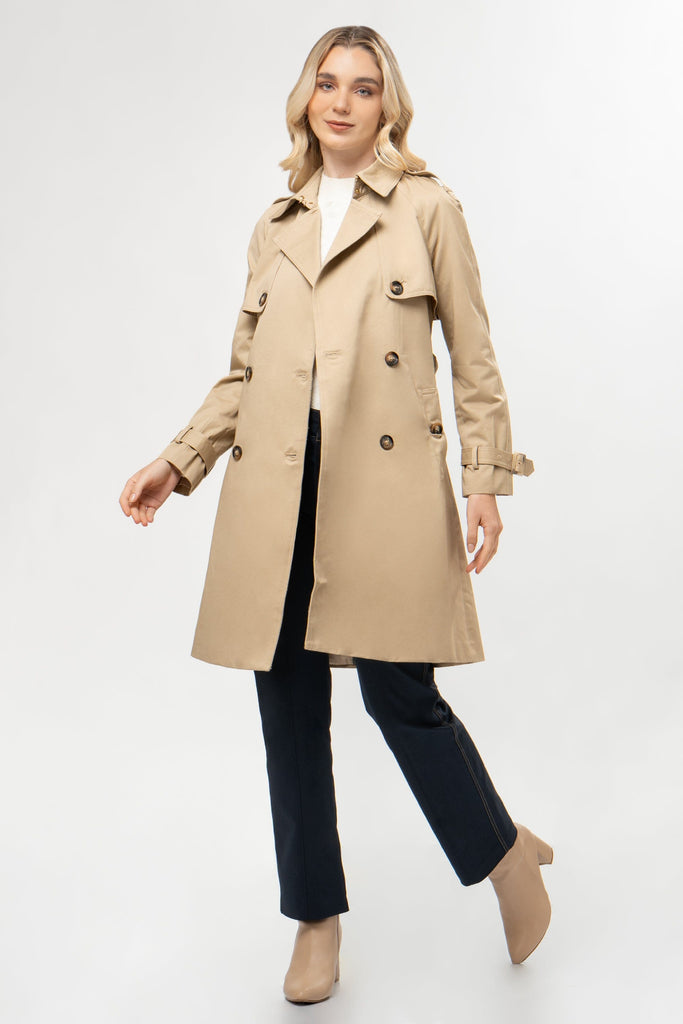 Maxi Gaban Amy ABRIGOS MOIXX Beige S 