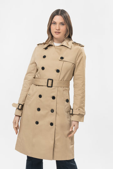 Maxi Gaban Mara ABRIGOS MOIXX Marron Claro S 