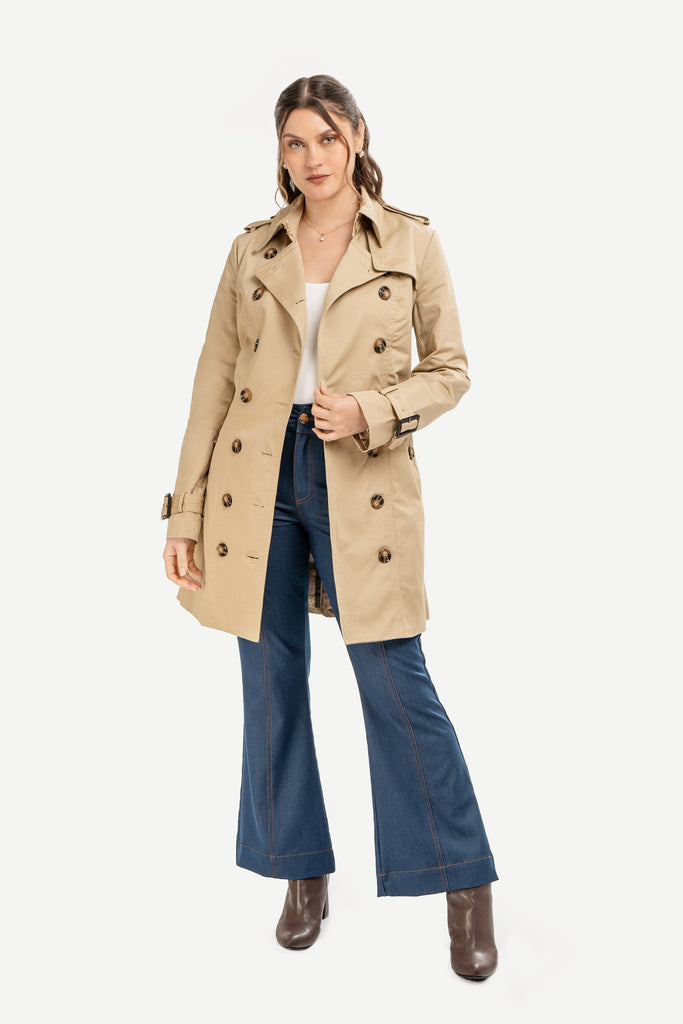 Maxi Gaban Valentina ABRIGOS MOIXX Beige S 