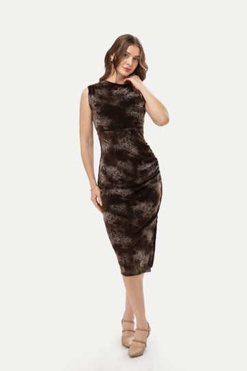 Maxi Vestido Cataleya VESTIDOS MOIXX Marron Claro S 