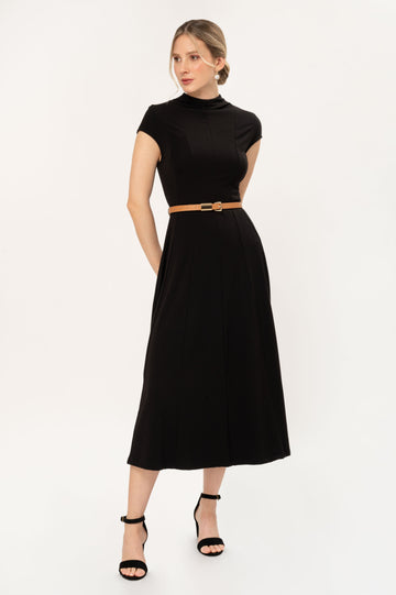 Maxi Vestido Julia VESTIDOS 🇵🇪 Moixx Peru Negro S 