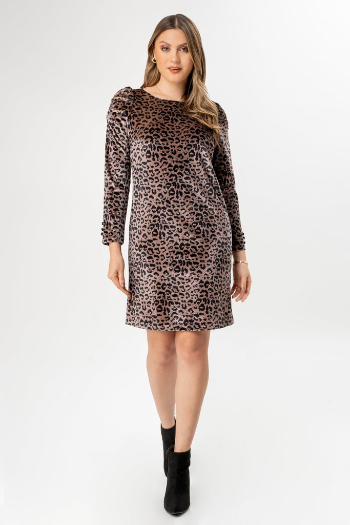 Midi Vestido Celia VESTIDOS MOIXX Marrón S 