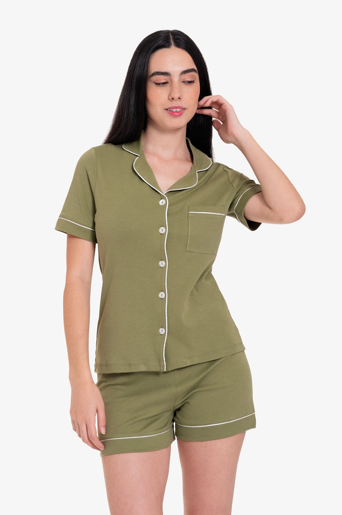 Pijama Set Elena PIJAMAS SUEN Verde S 