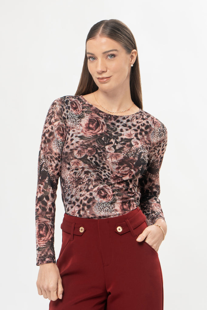 Polo Manga Larga Norma POLOS MOIXX Rojo oscuro S 