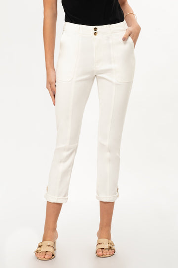 Pantalón Capri Azaleia PANTALONES MOIXX Blanco S 
