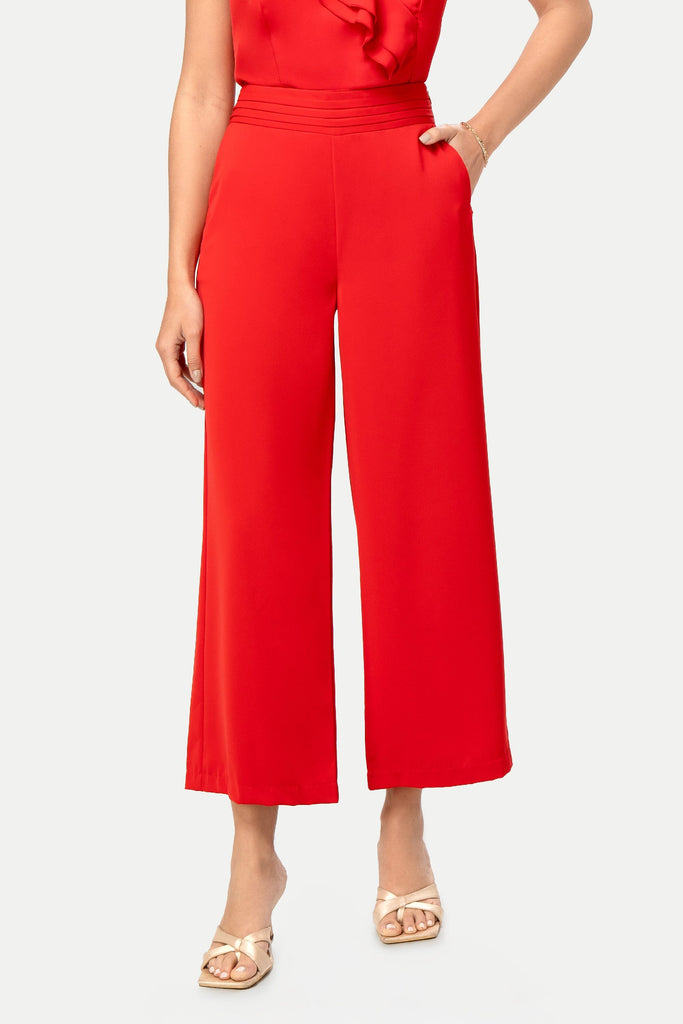 Pantalon Culotte Suzanne PANTALONES MOIXX Rojo S 