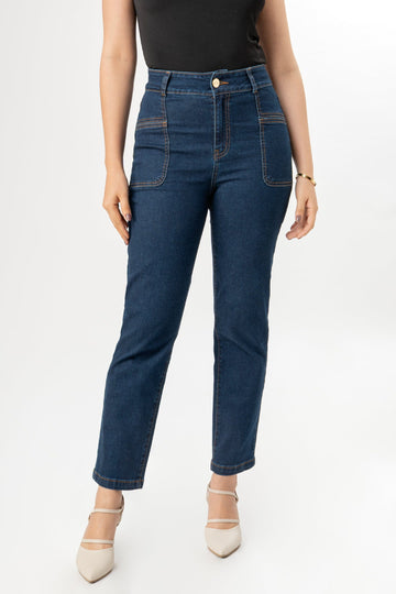 Pantalon Denim Mom Odessa PANTALONES MOIXX Azul 28 