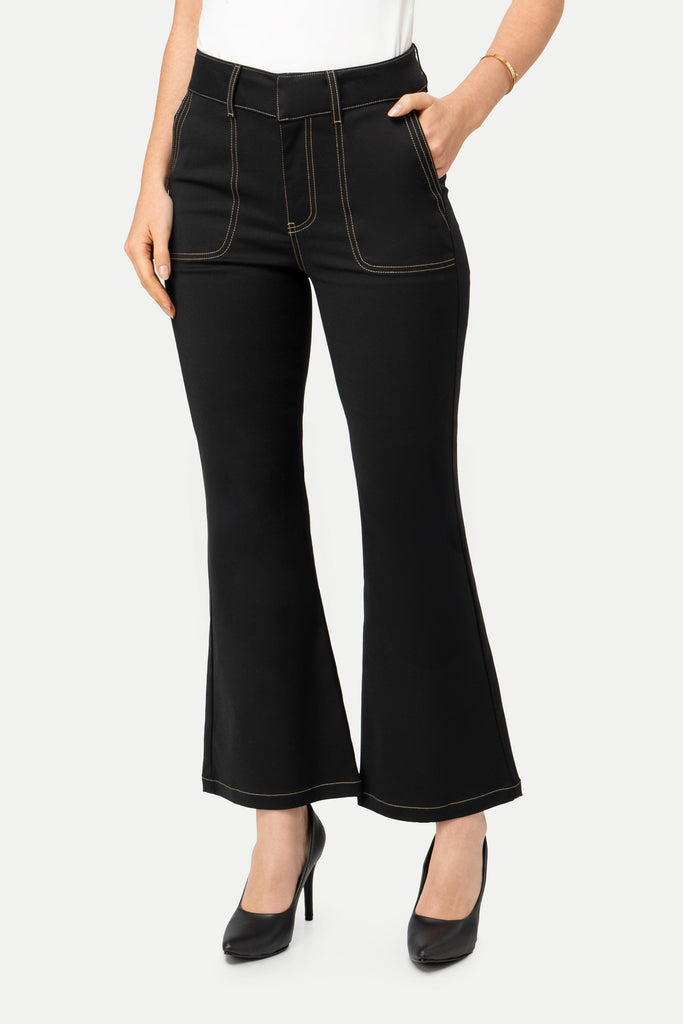 Pantalon Flare Fit Daisy PANTALONES MOIXX Negro S 