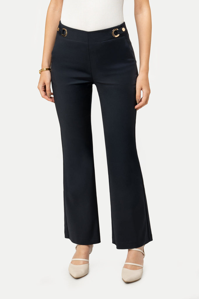 Pantalon Flare Fit Elif PANTALONES MOIXX Azul S 