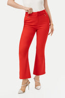 Pantalon Flare Fit Galia PANTALONES MOIXX Rojo S 