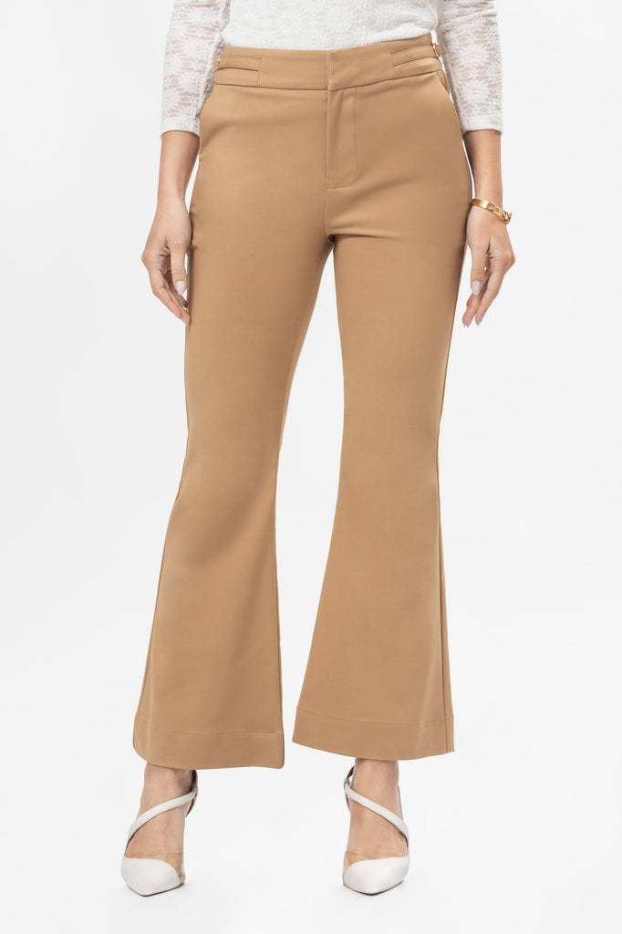 Pantalon Flare Fit Olivia PANTALONES MOIXX Beige S 