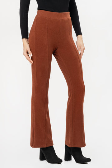 Pantalon Flare Fit Paige PANTALONES MOIXX Marron S 