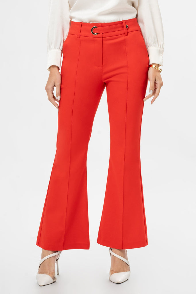 Pantalon Flare Fit Winnie PANTALONES MOIXX Rojo S 